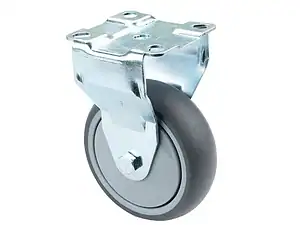 100 mm TPE hjul fast