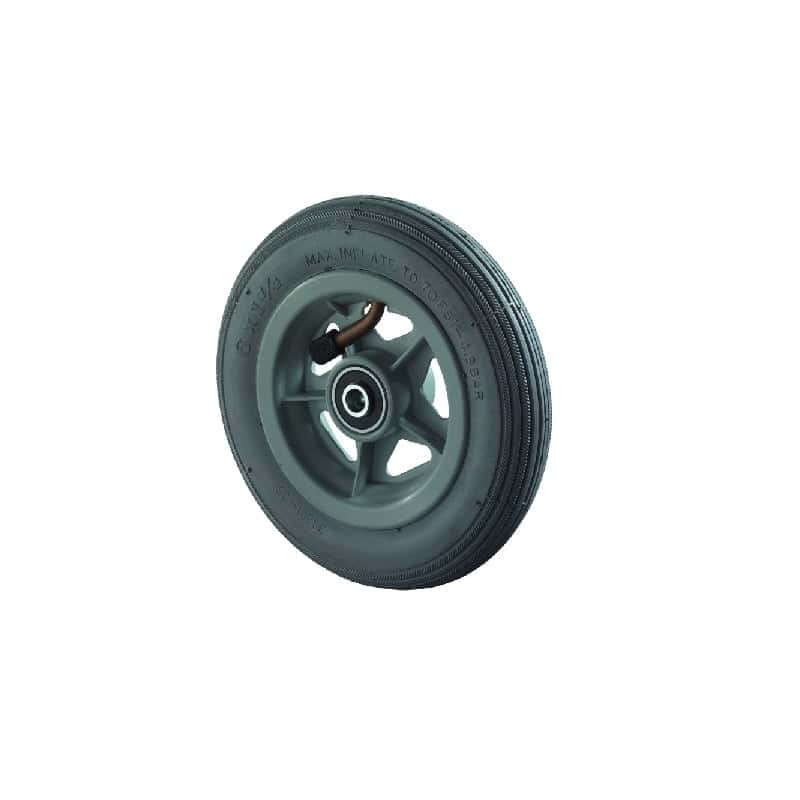 Lufthjul D20.200 200 mm hjul Banebredde 50 mm Kapacitet 75 kg 200 mm lufthjul