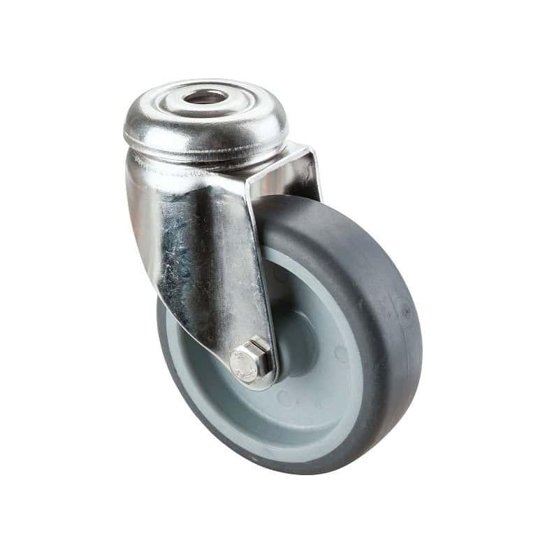 G101.A80.077 Rustfri 75 mm. hjul