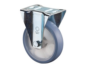 Transporthjul blå TPE