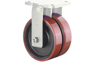 250x75 mm sværlast hjul dobbelt