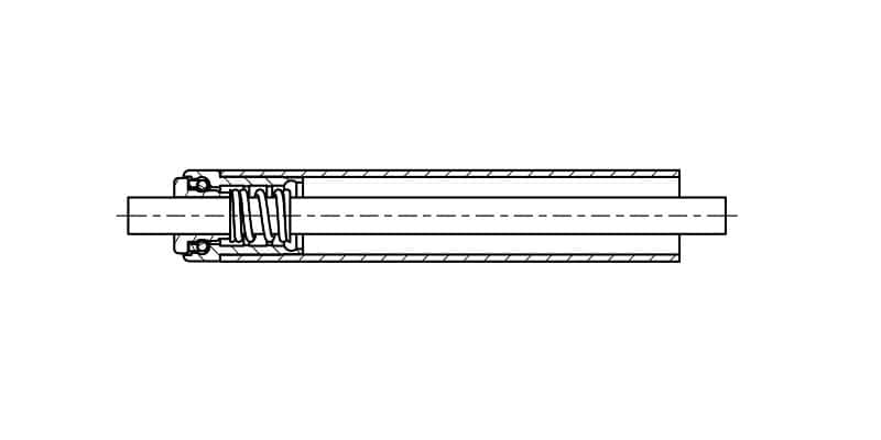 Snittegning S203040 rulle Rulle til rullebane 200/221 S50 - Billede 2